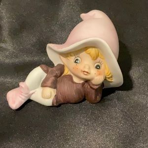 Cute Vintage Homco Pixie.